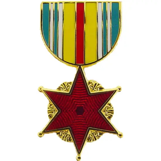 EagleEmblems P15867 PIN-Medal,Viet,Wound (1-3/16'') {1}