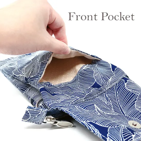 Wrapables Mini Crossbody Cell Phone Bag Front Flap / Gray {9}