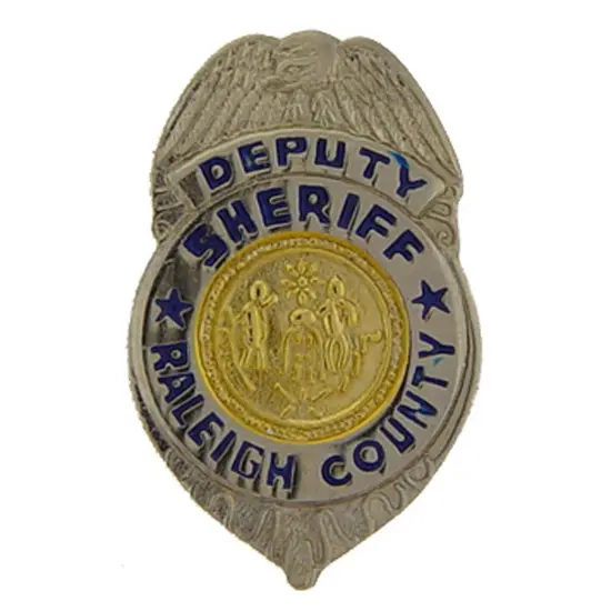 Raleigh County California Deputy Sheriff Badge Pin 1" {1}