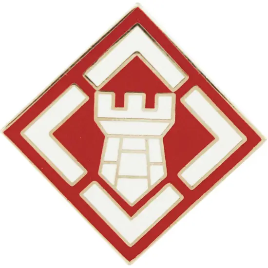 EagleEmblems P14879 PIN-Army,020TH ENG.BRG. (1'') {1}