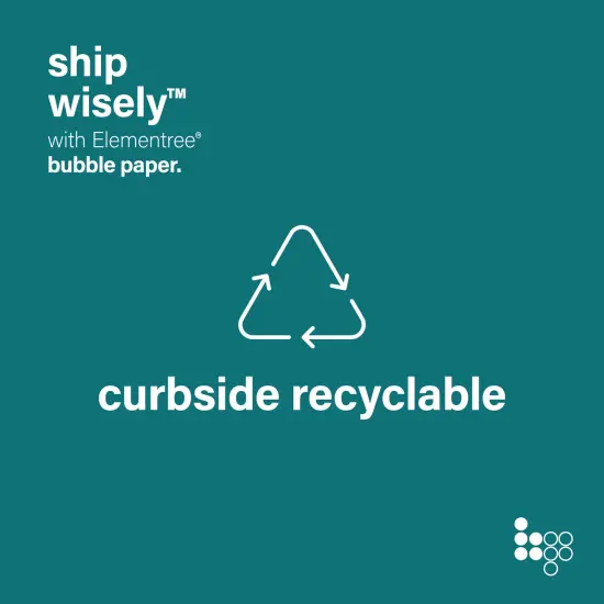 Elementree Bubble Paper Protective Wrap, 12 in x 12 in x 250 ft (01913) {5}