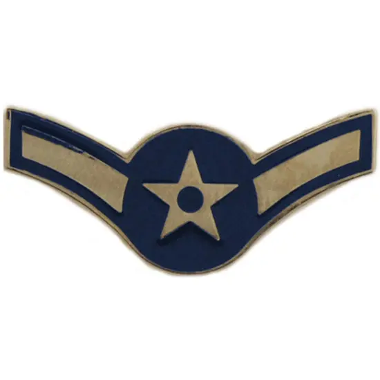 EagleEmblems P12695 Rank-USAF,E2,Airman (1'') {1}