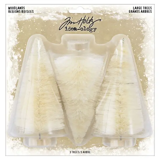 Idea-Ology Woodland Large Trees 3/Pkg-Natural 5" {1}