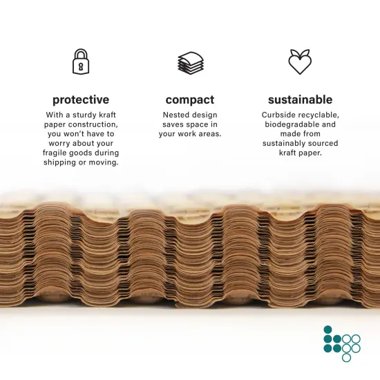 Elementree Bubble Paper Protective Wrap, 12 in x 12 in x 250 ft (01913) {3}