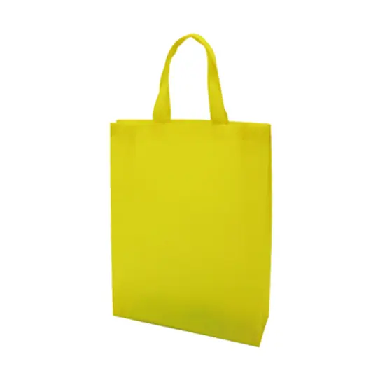Non Woven Shopping Bag Reusable Grocery Bag | RADYAN&reg; Neon green {3}
