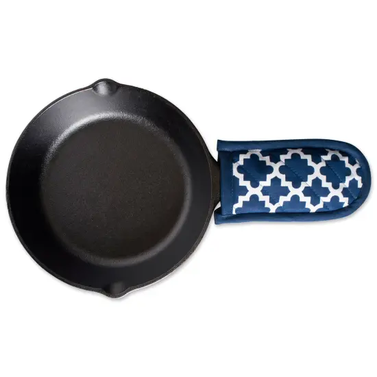 DII White Lace Lattice Shower Curtain {2}