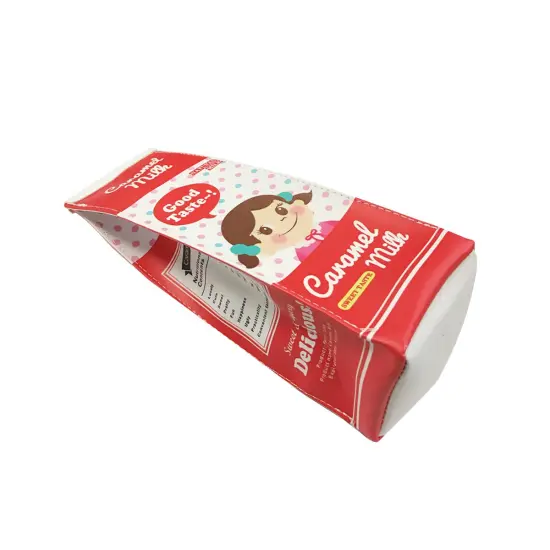 Wrapables Novelty Milk Carton Pencil Case Stationery Pouch (Set of 2) {6}