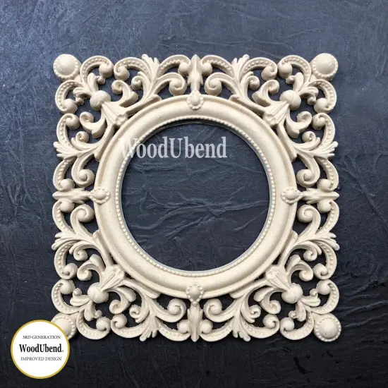 WoodUbendPack of Ornate Square Picture Frames WUB 5510 {2}