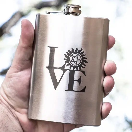 8oz Geek Love Collection - Anti-Possession Stainless Steel Flask {2}
