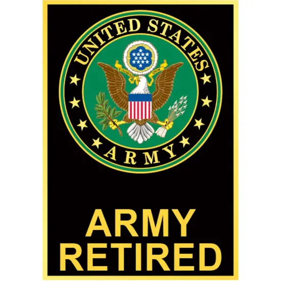 U.S. Army Logo Retired Pin 7/8" {1}