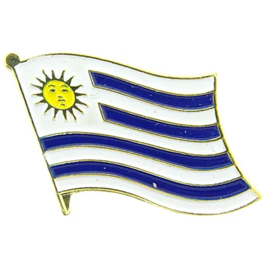 Uruguay Flag Pin 1" {1}