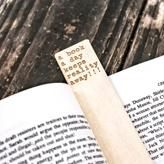 Bookmark - A Book a Day Keeps Reality Away {2}