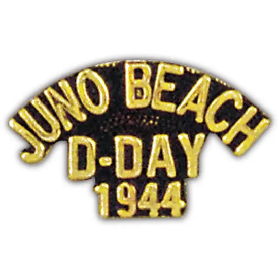 WWII D-Day Juno Beach Pin 1" {1}