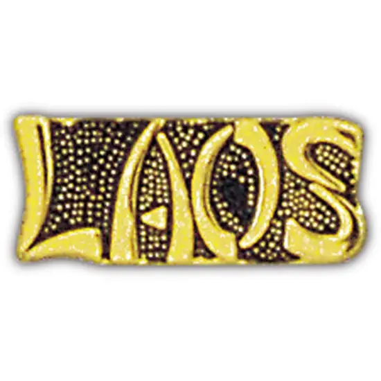 Laos Pin 1" {1}