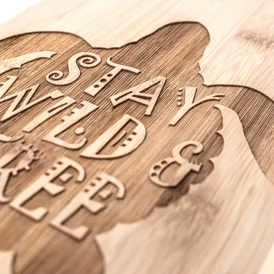 Stay Wild and Free - Sea Turtle - Cutting Board {3}