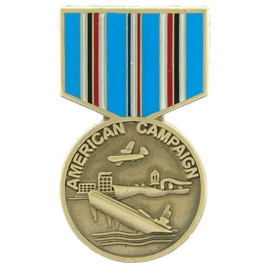 EagleEmblems P14964 PIN-Medal,American Camp. (1-3/16'') {1}