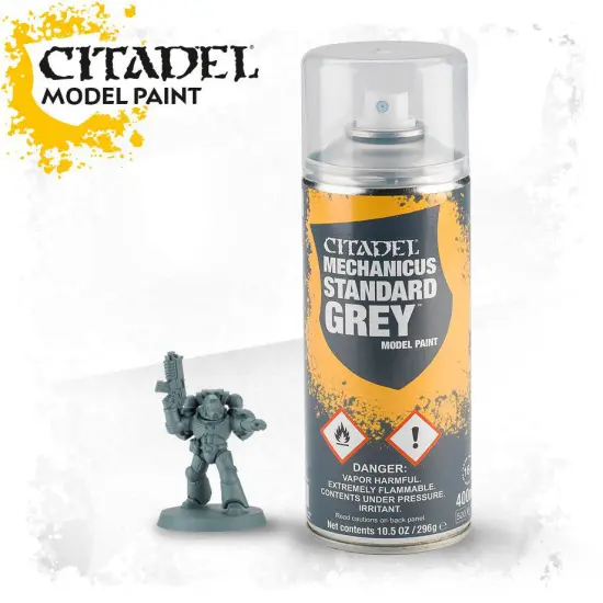 Citadel - Mechanicus Standard Grey Spray Paint {1}