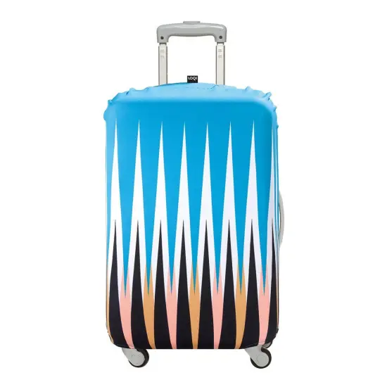LOQI ECHO Backgammon Luggage Cover {1}