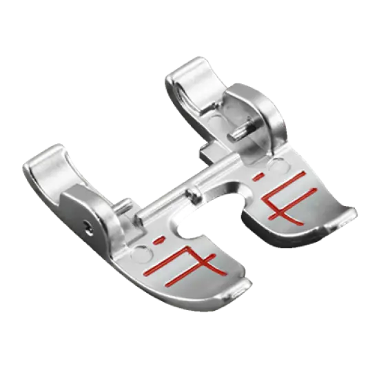 Brother SA195 Open Toe Dual Feed Sewing Feet for MuVit Snap On {1}