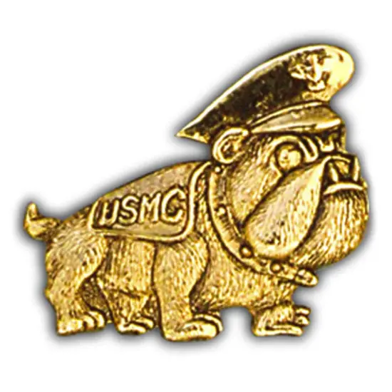 US Marine Corps Bulldog Lapel / Hat Pin USMC {1}