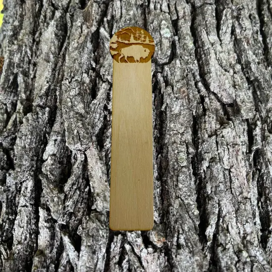 Bookmark - Free Range American Bison - Bookmark {3}