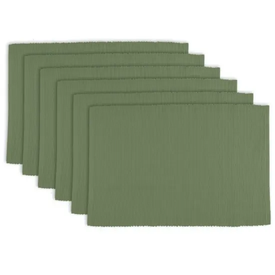 PLACEMAT SAGE Set of 6 {1}