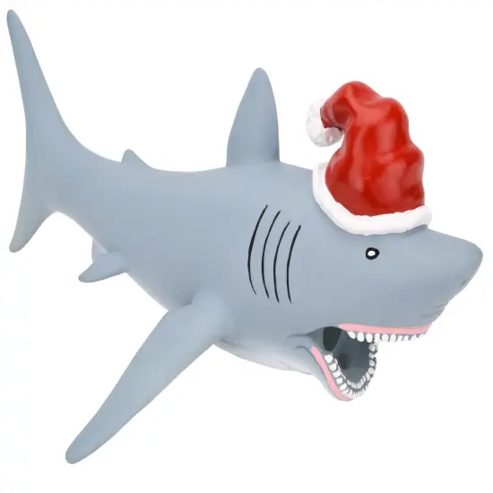 Tree Buddees Great White Shark Christmas Tree Topper - Large 10" {3}