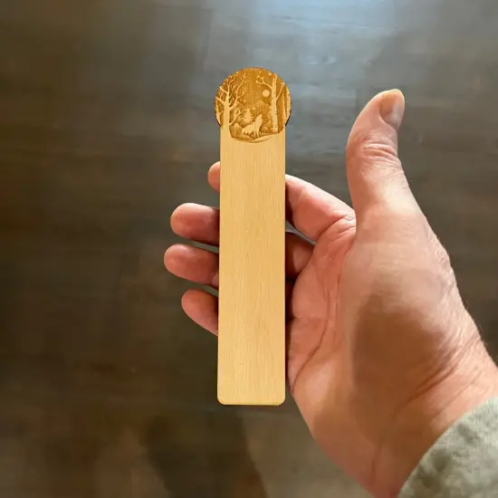Bookmark - Winter Wolf - Bookmark {2}