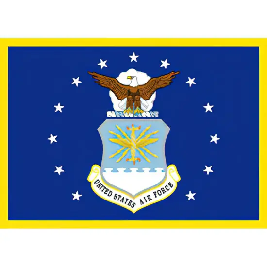 EagleEmblems PM3804 Patch-USAF,Flag (2.5x3.5'') {1}