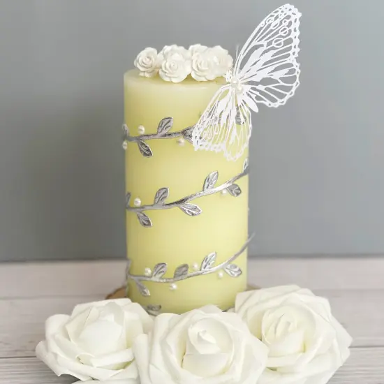 Wrapables Artificial Hanging Plants, Artificial Vines for Home & Party Decor, Wreaths, and DIY Arts & Crafts, 32.8 Feet Gold {10}