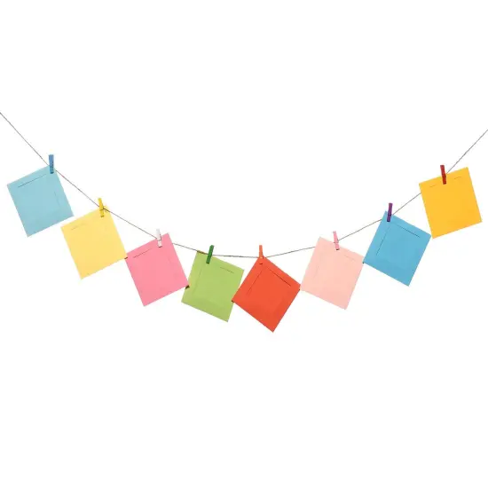 Zink Colorful Square Paper Picture Frames 2x3, Compatible with Kodak, Lifeprint, Polaroid, HP, Canon, Fujifilm {4}