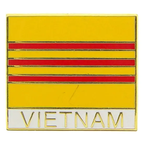 Vietnam Flag Pin 1" {1}