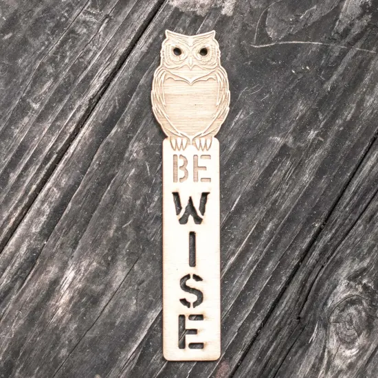 Bookmark - Be Wise {1}