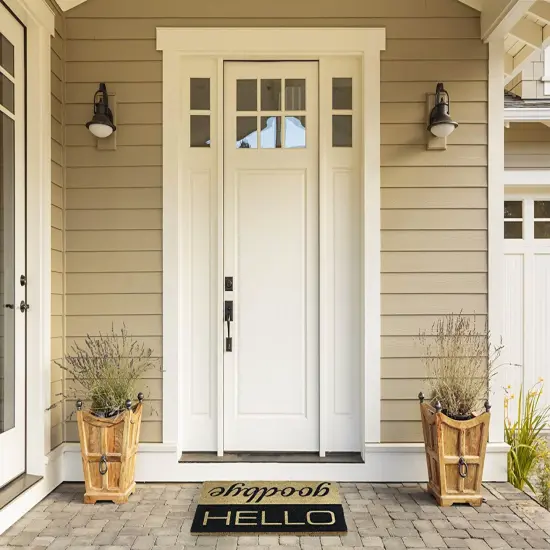 DII Hello/Goodbye Doormat {2}