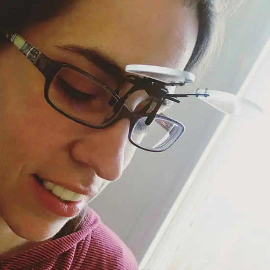 K1C2 Magni-Clips Magnifiers-+1.00 Magnification {6}