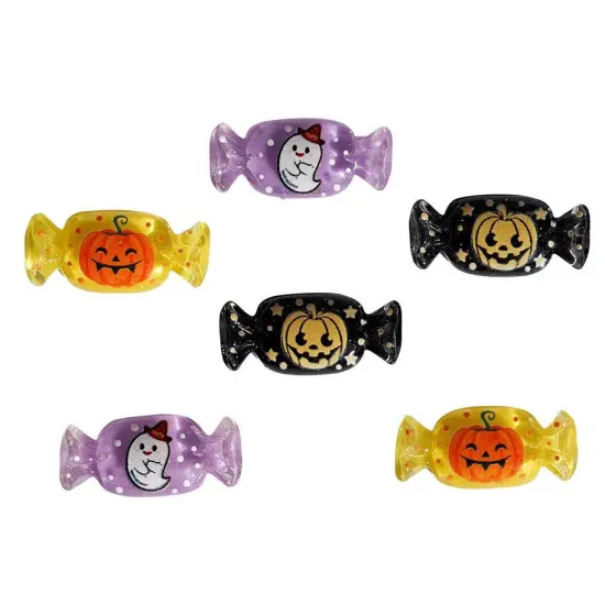 Buttons Galore Flatback Embellishments for Crafts - Eerie-Sistible - 18 Pieces {1}