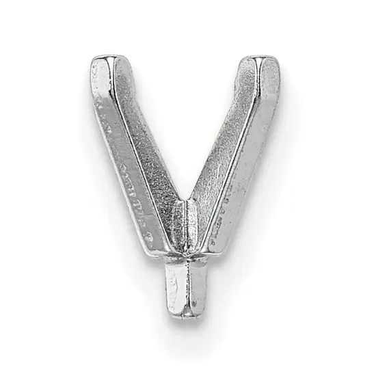 Platinum 4 Prong Emerald Cut Peg Setting 8x10mm {2}