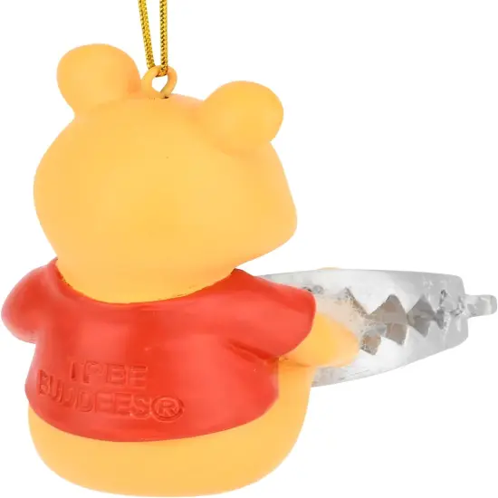 Tree Buddees Winne The Pooh Caught in a Bear Trap Funny Christmas Ornament Decoration {5}