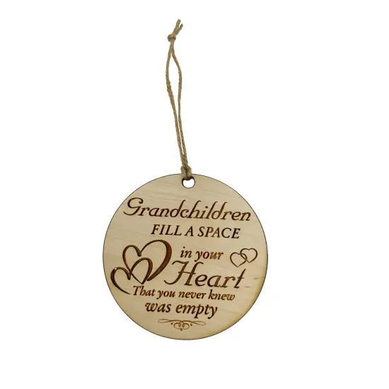Grandchildren Fill a Space - Ornament {1}