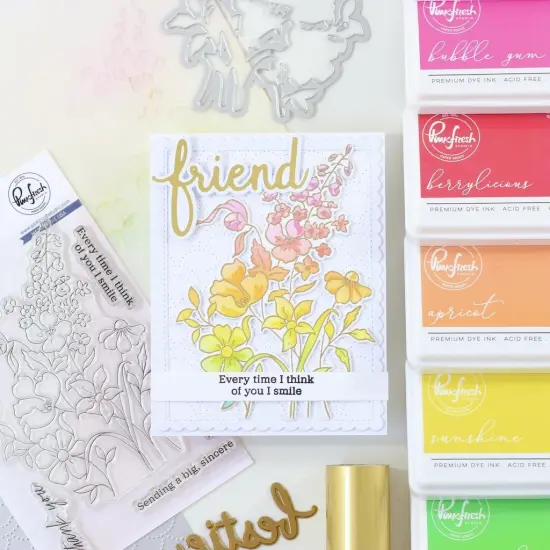 Pinkfresh Studio Die Set-Happy Dance {3}