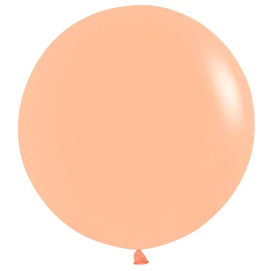 Wrapables 18 Inch Latex Balloons (10 Pack), Peach {1}