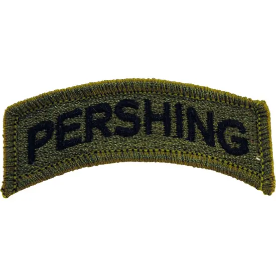 EagleEmblems PM3777 Patch-Army,TAB,Pershing (Subdued) (2.5'') {1}