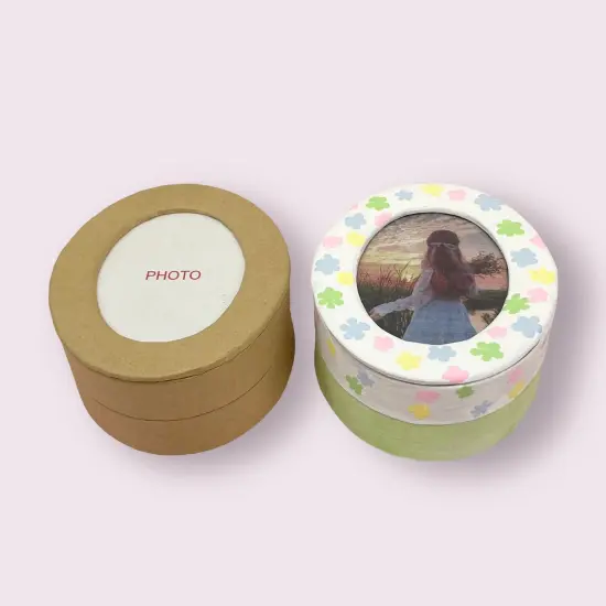 Value Pack of 72 Oval Photo Box - Small {4}