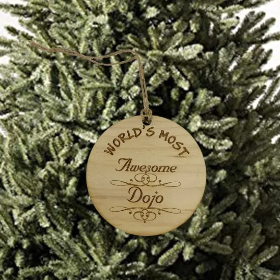 Worlds most Awesome Dojo - Ornament {2}