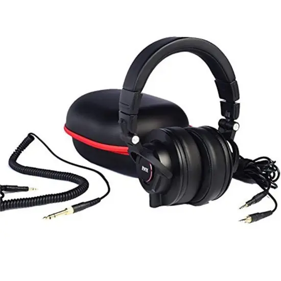 LyxPro Has-30 Closed Back over-Ear Professional Recording Headphones for Studio, DJ & More {2}