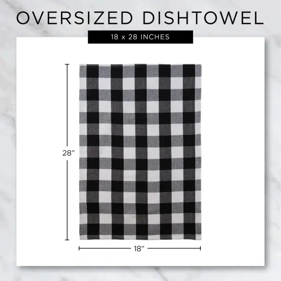 DII Natural Flat Woven Dishtowel (Set of 12) {3}