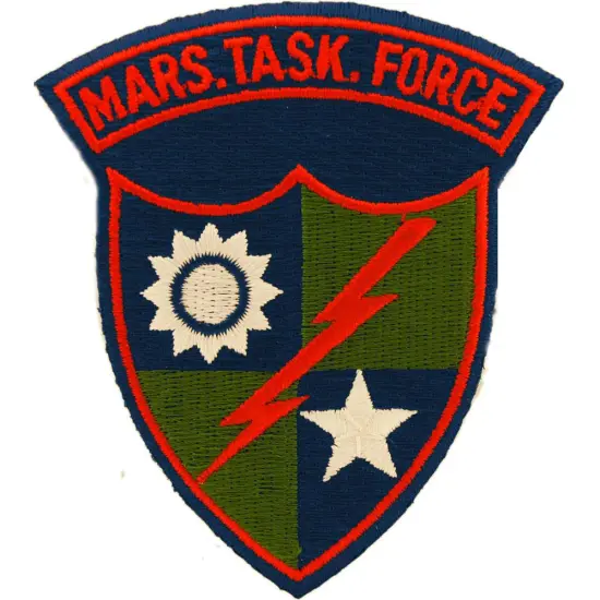 U.S. Army MARS Task Force Patch Blue & Green 3" {1}