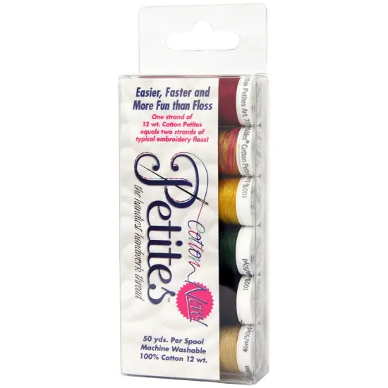 Sulky Sampler 12wt Cotton Petites 6/Pkg-Autumn Assortment {2}