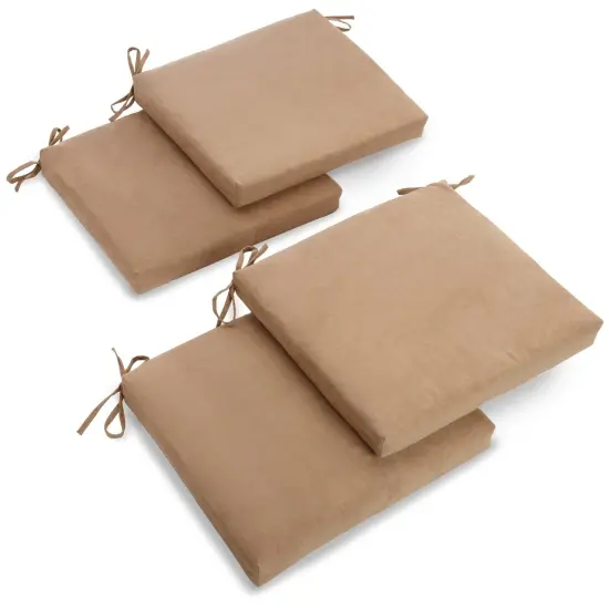 20-inch by 19-inch Polyester Chair Cushion (Set of Four) - Java {1}
