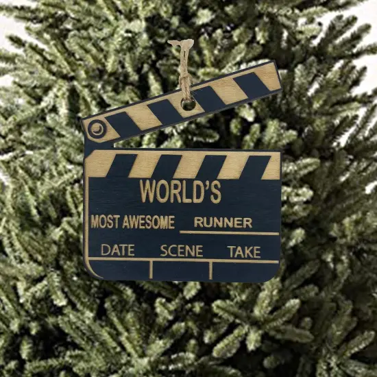 Worlds most awesome Runner - Ornament Black {2}